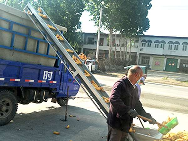 玉米裝卸皮帶機 玉米裝卸皮帶機